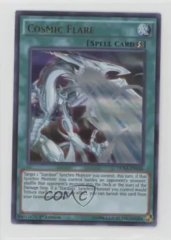 Cosmic Flare YuGiOh Duelist Saga 1st Edition #DUSA-EN036 - Image 1