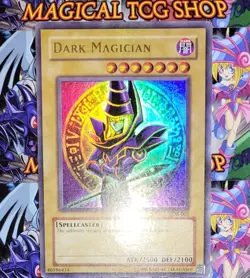 Yugioh Dark Magician LOB-005 Ultra Rare Original Print Konami 2002 PL - Image 5