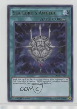 Sea Lord's Amulet YuGiOh Duelist Saga 1st Edition #DUSA-EN009 - Image 1
