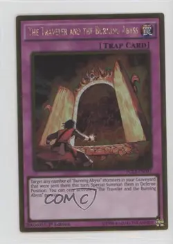 The Traveler and Burning Abyss 1st Ed. YuGiOh Premium Gold: Infinite Gold - Image 1