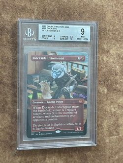 BGS 9 Dockside Extortionist Borderless #360 Regular 2022 Double Masters MTG Card - Image 1