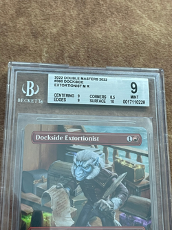 BGS 9 Dockside Extortionist Borderless #360 Regular 2022 Double Masters MTG Card - Image 3
