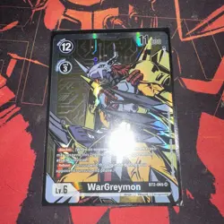 Digimon Card Game - BT2-065 SR - WarGreymon (Alternate Art) *Near Mint* - Image 1