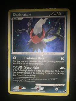Darkrai Holo Eng English 4/106 Great Encounters Card Pokemon - Image 1