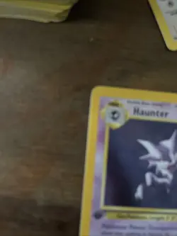 1st Edition Haunter 21/62 Fossil Pokemon TCG Card NEAR MINT - Image 4