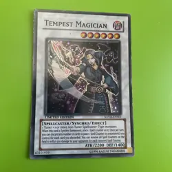Yugioh Card Tempest Magician SOVR-ENSE1 More In Store - Image 1