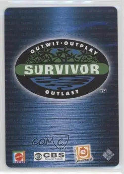 2001 Survivor Trading Card Game Richard Hatch Cutthroat #55 - Image 2