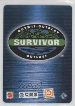 2001 Mattel/Upper Deck Entertainment Survivor Trading Card Game Fish Trap #51 - Image 2