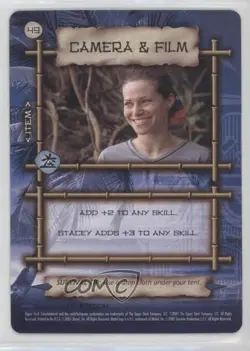 2001 Mattel/Upper Deck Entertainment Survivor Trading Card Game Camera & Film - Image 1
