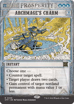 Archmage's Charm Outlaws of Thunder Junction: Breaking News NM CARD ABUGames - Image 1