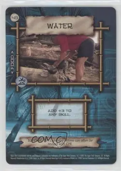2001 Mattel/Upper Deck Entertainment Survivor Trading Card Game Water #48 - Image 1