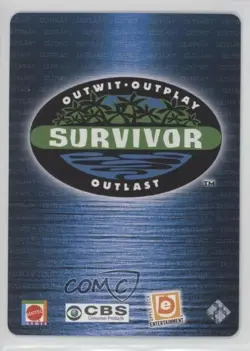 2001 Mattel/Upper Deck Entertainment Survivor Trading Card Game Crab #46 - Image 2