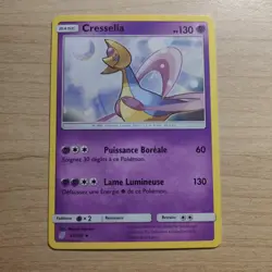 Cresselia 87/236 - NM FRENCH SM Unified Minds - Pokemon 2019 Uncommon TCG Card - Image 1