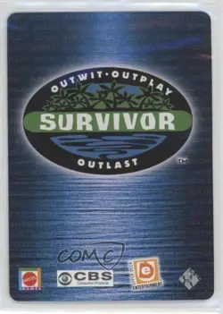 2001 Mattel/Upper Deck Entertainment Survivor Trading Card Game New Alliance #42 - Image 2