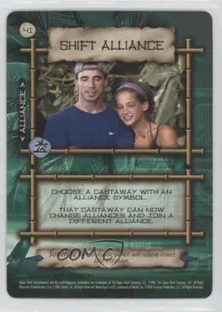 2001 Mattel/Upper Deck Entertainment Survivor Trading Card Game Shift Alliance - Image 1