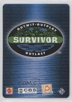 2001 Mattel/Upper Deck Entertainment Survivor Trading Card Game Shift Alliance - Image 2