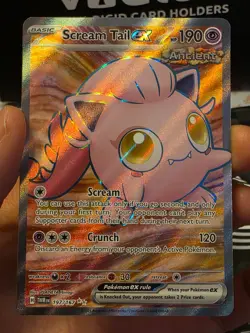 Pokemon TCG Scream Tail EX Scarlet & Violet Twilight Masquerade Card 197/167 - Image 1