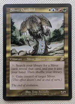 Sliver Overlord #139 (NM) Scourge Magic The Gathering MTG - Image 1