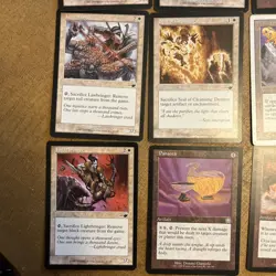 Magic the Gathering MTG Urza's Saga UMBILICUS 2000 & 1999 Mixed Card Lot Vintage - Image 2