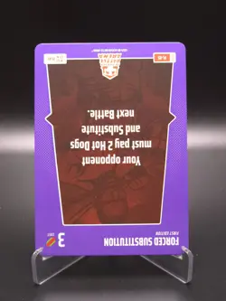 Force Substitution 2025 Bo Jackson Battle Arena Alpha Update Play Card #PL-85 - Image 7