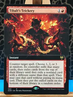 MTG - Tibalt's Trickery. Kaldheim. Rare - Red Instant. 360. - Image 1