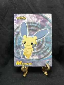 TOPPS Pokemon Advanced 2003 Minun #57 Vintage - Image 1