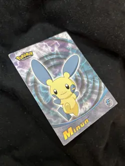 TOPPS Pokemon Advanced 2003 Minun #57 Vintage - Image 3
