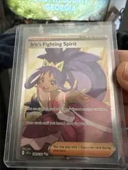Iris's Fighting Spirit 180/159 Full Art Journey Together Pokemon Card TCG NM C25 - Image 1