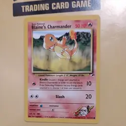 Pokemon Card TCG Blaine's Charmander Gym Heroes Unlimited Edition 61/132 NM/VLP - Image 2