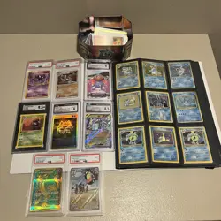 Pokemon Collection Lot - Binder - Vintage Holos - Graded Slabs - Image 1