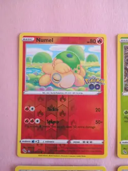 Pokemon Go TCG Complete ditto set unpeeled 2x bidoof 1x numel 1x spinarak - Image 2