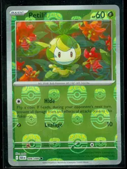 Pokemon PETILIL 006/086 - Black Bolt- Master Ball Pattern - MINT - Image 1