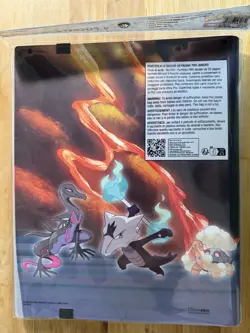 9 Pocket PRO Binder Holder Storage for Pokemon - Charizard Scorching Summit - Image 2