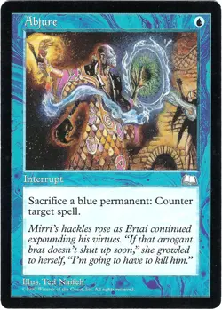 (2X) Abjure Weatherlight Common - MTG Magic the Gathering Card - Image 2