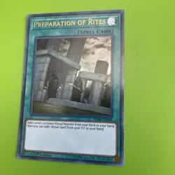 Yugioh Card Preparation Of Rites 1st Ed BLRR-EN088 More In Store - Image 2