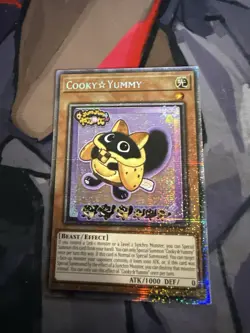 Yugioh! TCG - Cooky Yummy - Starlight Rare - Justice Hunters - JUSH-EN017 Nm - Image 1