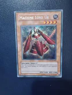 YUGIOH Card TCG MACHINE LORD UR CSOC-EN093 SECRET UNLIMITED Edition Holo NM - Image 1