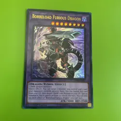 Yugioh Card Borreload Furious Dragon 1st Ed SDrr-En042 More In Store - Image 1