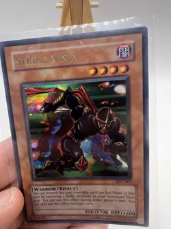 Strike Ninja IOC-007 Ultra Rare Unlimited Edition YuGiOh Card LP - Image 3