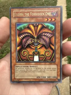 Yugioh Exodia the Forbidden One LOB-124 All 5 Pieces Full Set of Exodia - Image 2