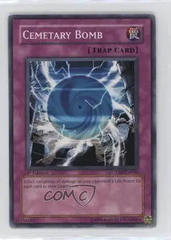 Cemetary Bomb 1st Ed. YuGiOh Starter Deck #YSD-EN039 2006 - Image 1