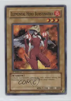 Elemental Hero Burstinatrix 1st Ed. YuGiOh Starter Deck #YSD-EN008 2006 - Image 1