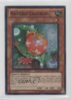 Naturia Ladybug Unlimited YuGiOh Hidden Arsenal 4: Trishula's Triumph - Image 1