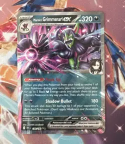 Marnie's Grimmsnarl ex 136/182 - Destined Rivals - Double Rare - Pokemon Card - Image 1