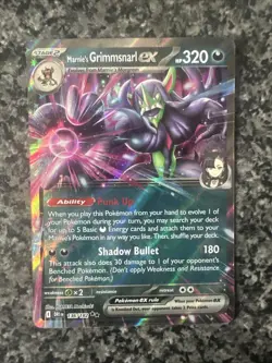 Marnie's Grimmsnarl ex 136/182 - Destined Rivals - Double Rare - Pokemon Card - Image 1