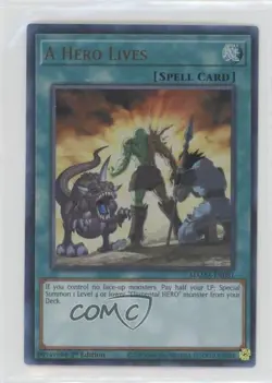 A Hero Lives 1st Ed. YuGiOh Magnificent Mavens #MAMA-EN081 - Image 1
