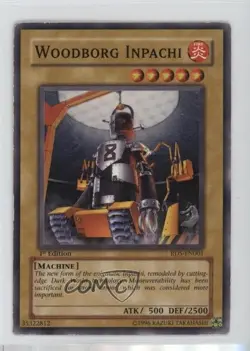 Woodborg Inpachi 1st Ed. YuGiOh Rise of Destiny #RDS-EN001 2004 - Image 1