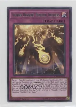 Thunder Dragons' Hundred Thunders 1st Ed. YuGiOh Soul Fusion #SOFU-EN072 - Image 1