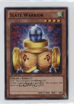 Slate Warrior 1st Ed. YuGiOh Battle Pack 2: War of the Giants #BP02-EN027 - Image 1