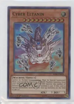 Cyber Eltanin 1st Ed. YuGiOh Battles of Legends: Relentless Revenge #BLRR-EN018 - Image 1